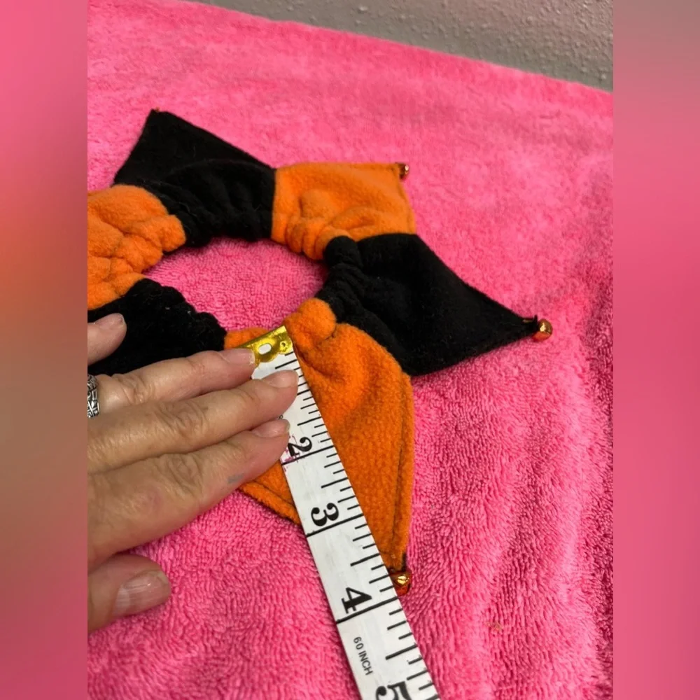 Halloween Orange and Black Dog Costume